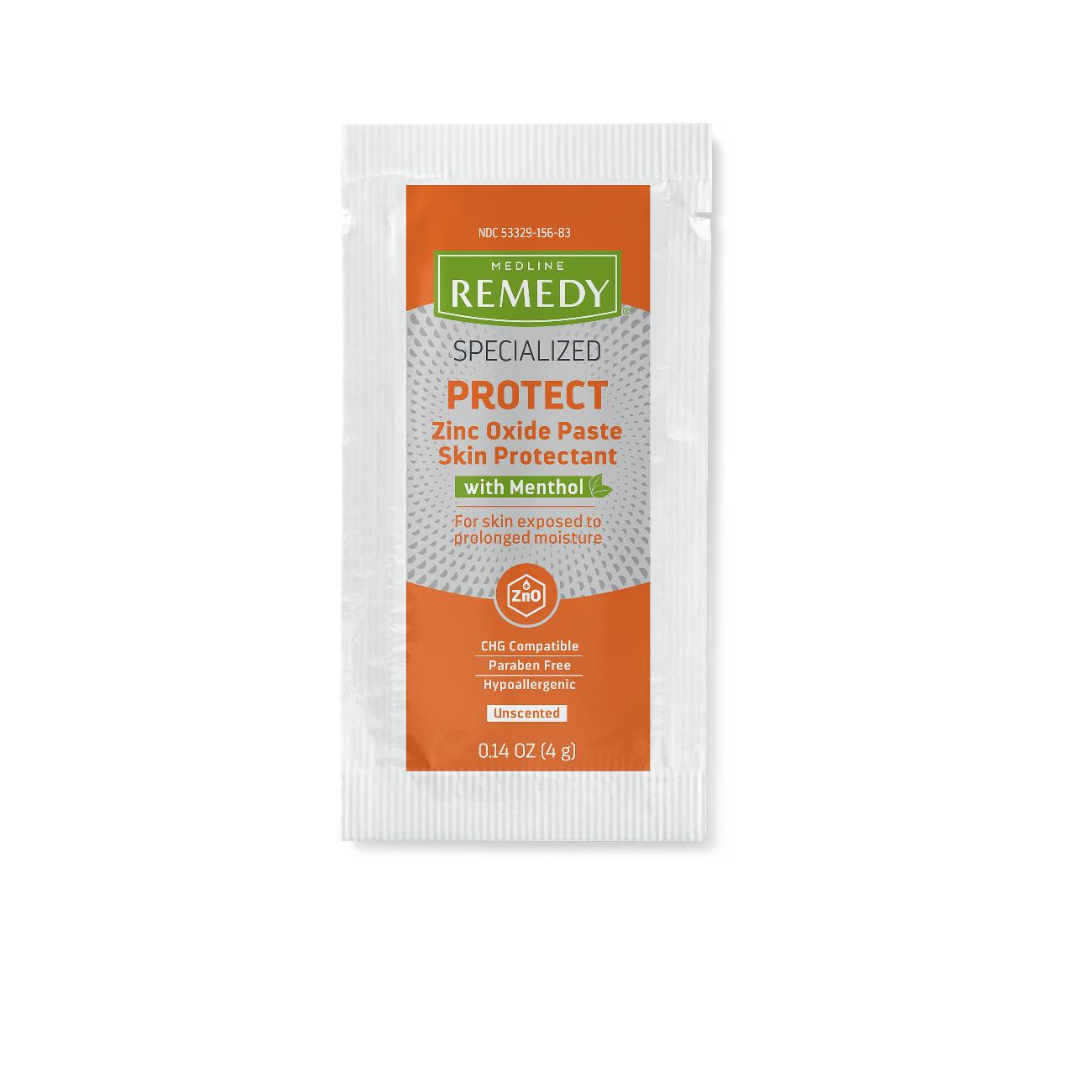 Medline Remedy Specialized Zinc Oxide Paste with Menthol For Skin Care - Senior.com Skin Protection